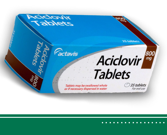 Acyclovir 800mg 35 Tablets